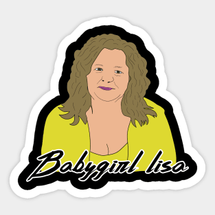 Baby Girl Lisa 90 Day Fiance Sticker